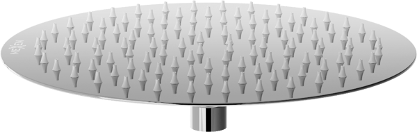 Mexen Slim regnbruser 25 cm, krom - 79225-00