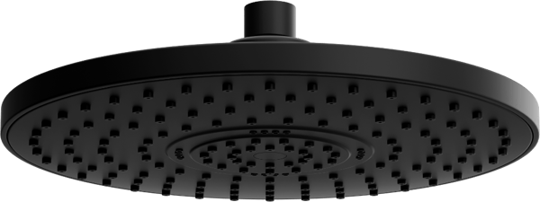 Mexen D-05 regnbruser 22 cm, sort - 79705-70