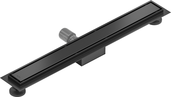 Mexen Flat M13 lineær afløb 2i1 60 cm, sort - 1710060-15