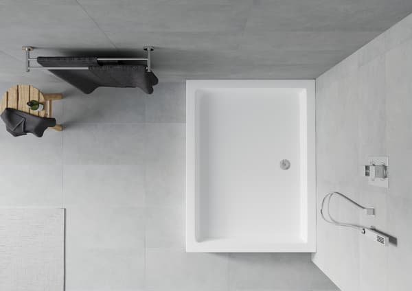 Mexen Rio rektangulär duschkar 120 x 80 cm, vit - 45108012
