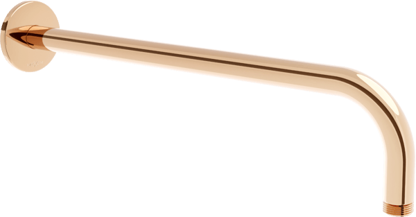Mexen väggmonterad duscharm 40 cm rosa guld - 79211-60