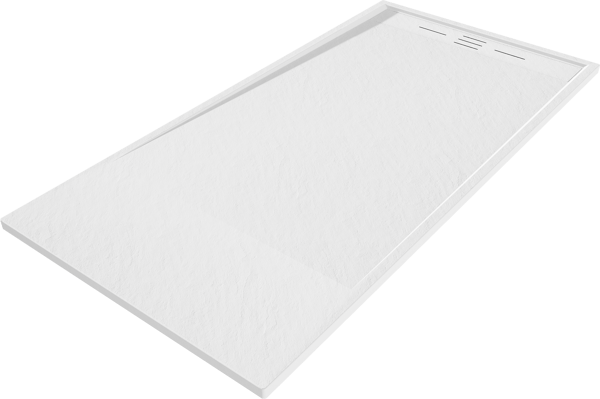 Mexen Amon rektangulær brusekar SMC 160 x 70 cm, hvid - 4F107016