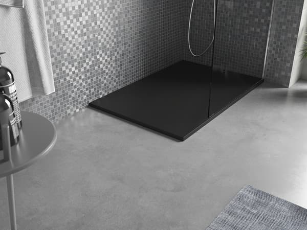 Mexen Bert rektangulär SMC-duschkar 90 x 80 cm, svart - 4K708090