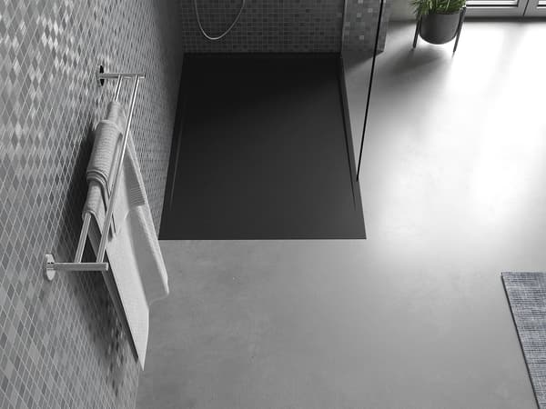 Mexen Amon rektangulær brusebund SMC 100 x 80 cm, sort - 4F708010