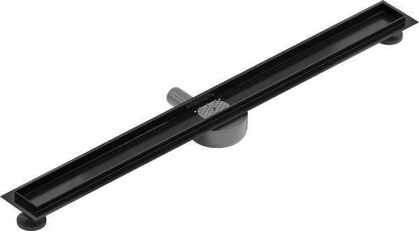 Mexen Flat 360° korpus til lineær afløb roterende 90 cm, sort - 1740090