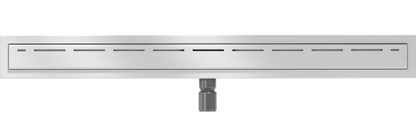 Mexen Flat M03 lineær afløb 80 cm, inox - 1022080-15