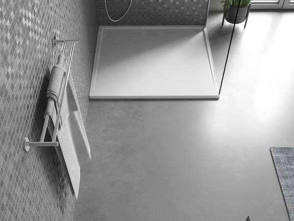 Mexen Amon rektangulær SMC-bruserbakke 100 x 90 cm, hvid - 4F109010