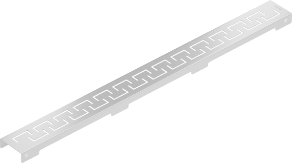 Mexen Flat M15 dækplade til lineær afløb 70 cm, inox - 1024070