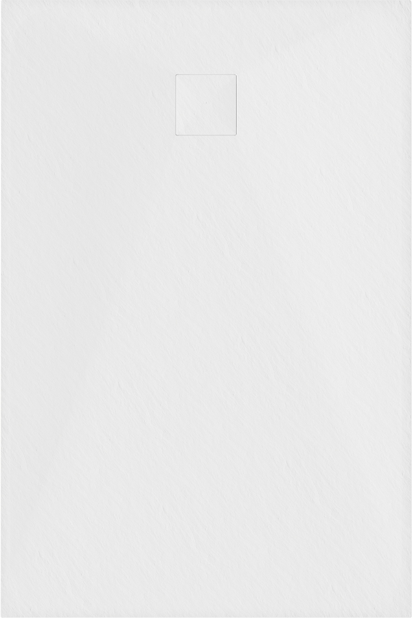 Mexen Bert rektangulær bruserbakke SMC 100 x 70 cm, hvid - 4K107010