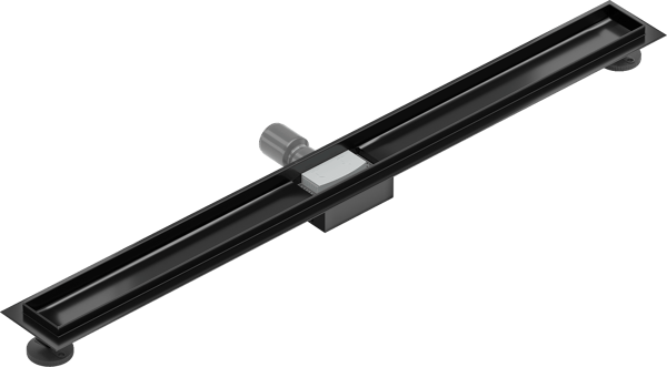 Mexen Flat korpus til lineafløb 90 cm, sort - 1715090