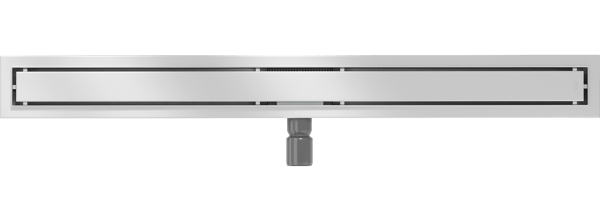 Mexen Flat M13 lineær afløb 2-i-1 80 cm, inox - 1010080-15