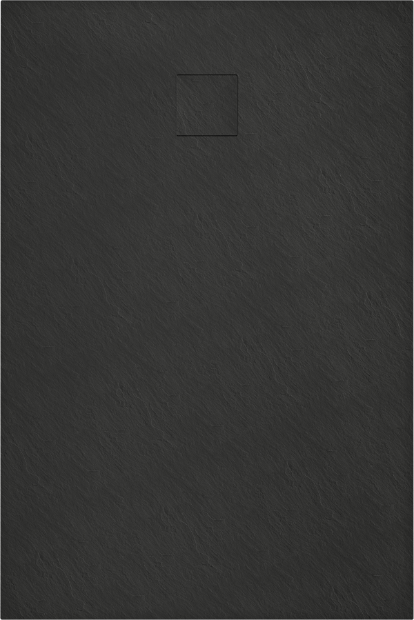 Mexen Bert rektangulär duschbricka SMC 100 x 80 cm, svart - 4K708010