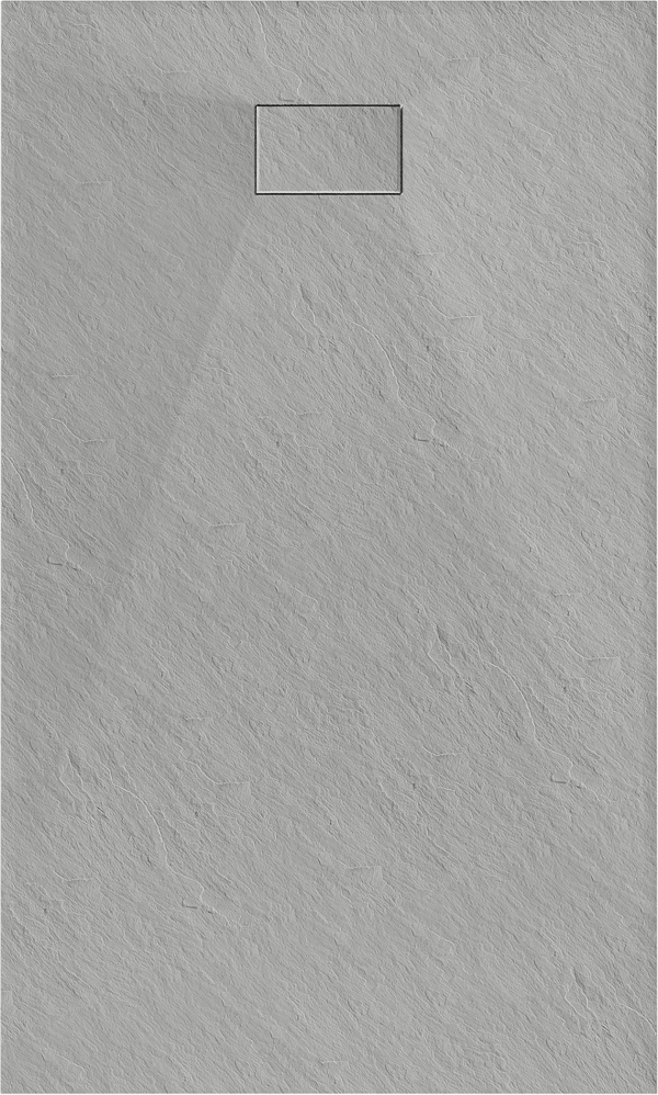 Mexen Hugo rektangulär duschkar SMC 160 x 70 cm, grå - 42617016