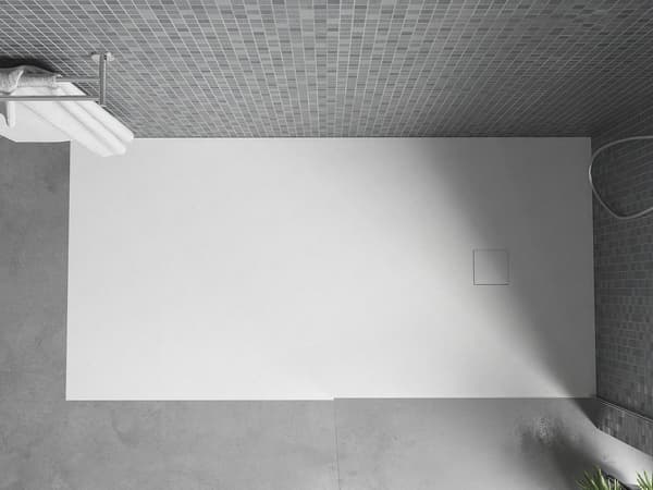 Mexen Bert rektangulär duschbricka SMC 160 x 80 cm, vit - 4K108016