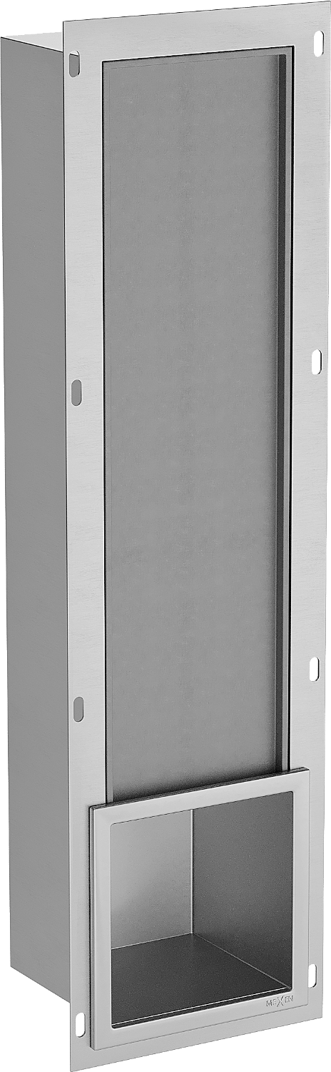 Mexen X-Wall-B toalettpappershållare, inox - 1915