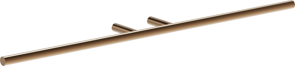 Mexen Loop håndklædeholder, rosa guld - 70A71046-60