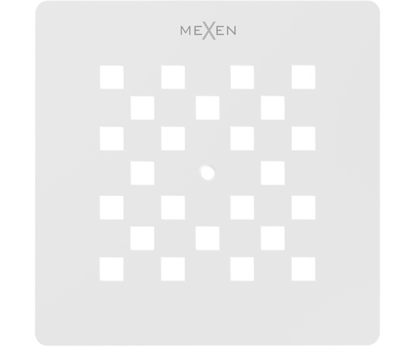 Mexen Stone+ panel til brusebund, hvid - 44910020