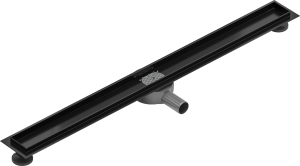 Mexen Flat 360° korpus til lineær afløb roterende 90 cm, sort - 1740090