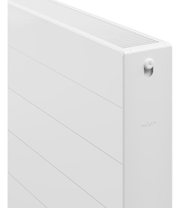 Mexen CL22 Line pladeradiator 400 x 800 mm, sideforbindelse, 910 W, hvid - W422L-040-080-00