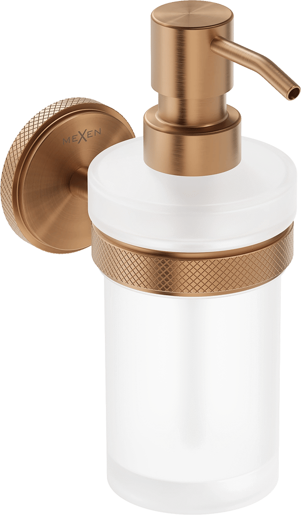 Mexen Gravo sæbedispenser, børstet kobber - 70A93058-65