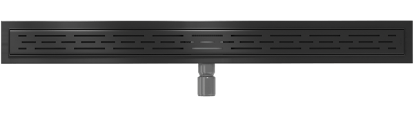 Mexen Flat M01 lineær afløb 80 cm, sort - 1720080-15