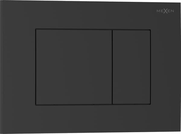 Mexen Tex 02 skylleknap, sort mat - 6102-02