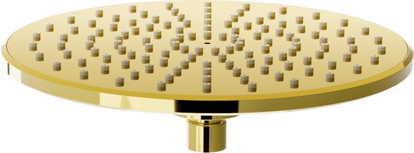 Mexen D-40 bruserhoved 22 cm, guld - 79740-50