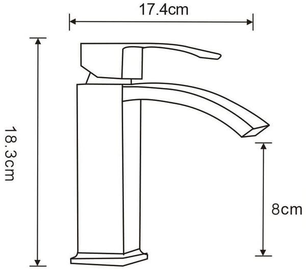 Mexen Libra R77 badekarsæt, sort - 745103R77-70