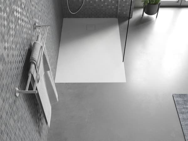 Mexen Bert rektangulär duschkar SMC 100 x 70 cm, vit - 4K107010