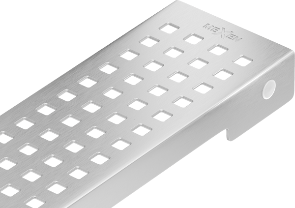 Mexen Flat M08 dækplade til lineær afløb 60 cm, inox - 1025060