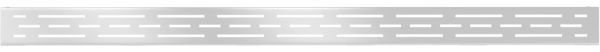 Mexen Flat M01 dækplade til lineær afløb 90 cm, inox - 1020090