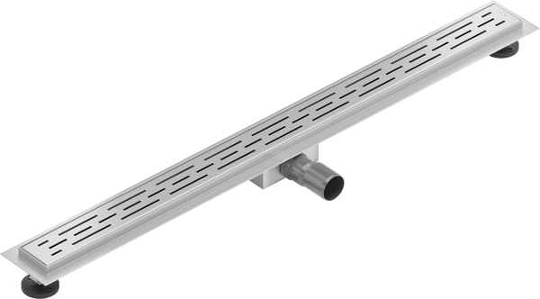 Mexen Flat M01 lineær afløb 90 cm, inox - 1020090-15
