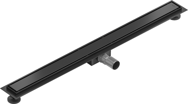 Mexen Flat M13 lineær afløb 2i1 100 cm, sort - 1710100-15