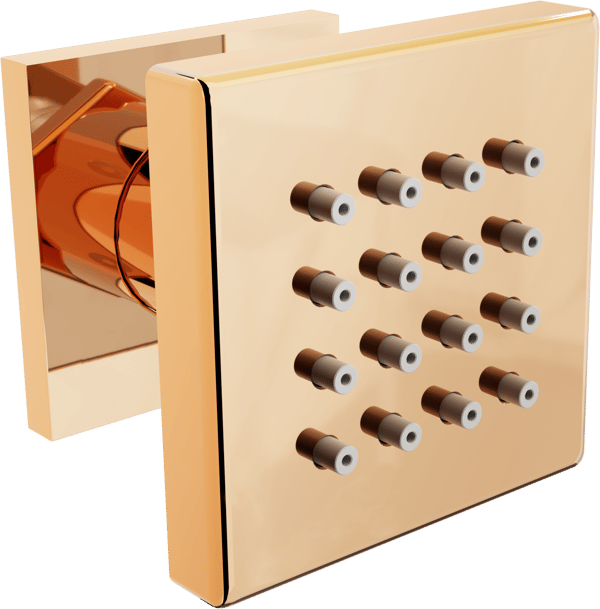 Mexen side dyse overflade, rosa guld - 79360-60