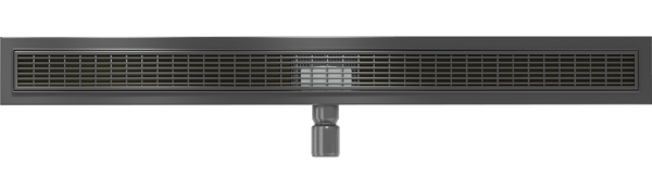 Mexen Flat M33 lineær afløb 80 cm, sort - 1733080-15