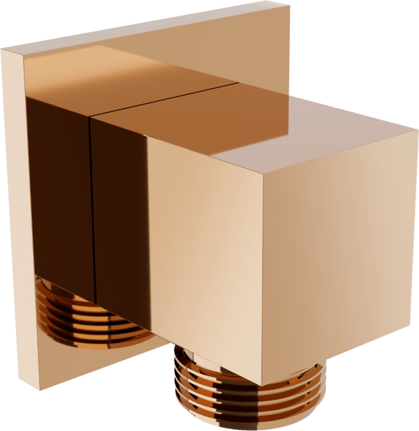 Mexen Cube vinkeltilslutning, rosaguld - 79340-60
