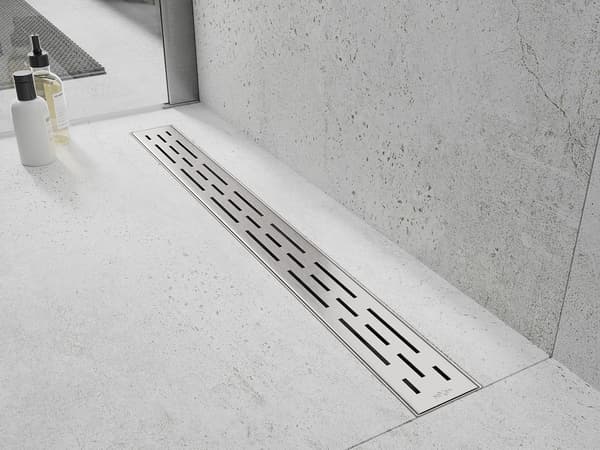 Mexen Flat 360° M01 roterende lineær afløb 100 cm, inox - 1020100-40