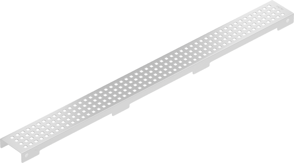 Mexen Flat M08 dækplade til lineær afløb 60 cm, inox - 1025060