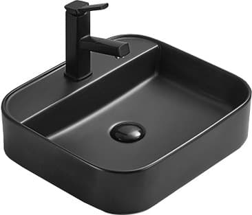 Mexen Sofia bordplade vask 45 x 40 cm, sort mat - 22154585