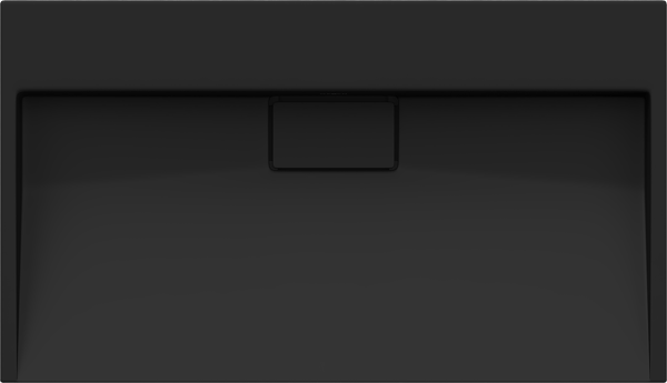 Mexen Ava vask til bordplade af komposit B/O 80 x 46 cm, sort - 23018070