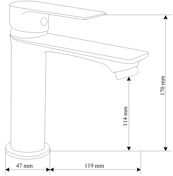 Mexen Royo DF05 duschset, svart - 72204DF05-70