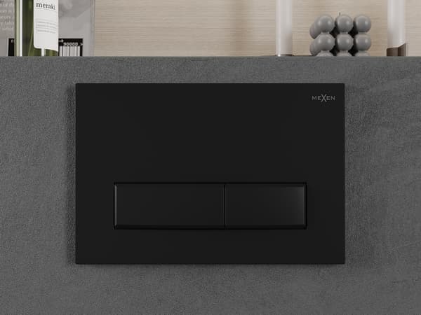 Mexen Fenix 09 skylleknap, sort mat - 600903