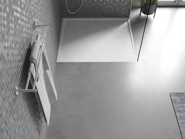 Mexen Amon rektangulär duschkar SMC 100 x 90 cm, vit - 4F109010