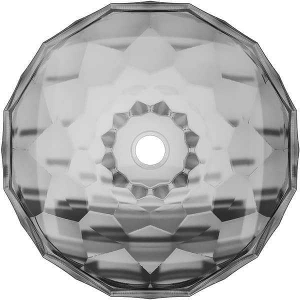 Mexen Inga glasbordpladevask 44 x 44 cm, sort - 24074470