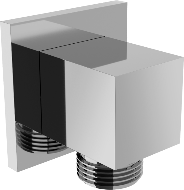 Mexen Cube kulmaliitäntä, kromi - 79340-00