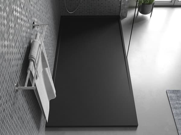 Mexen Amon rektangulär duschkar SMC 180 x 90 cm, svart - 4F709018