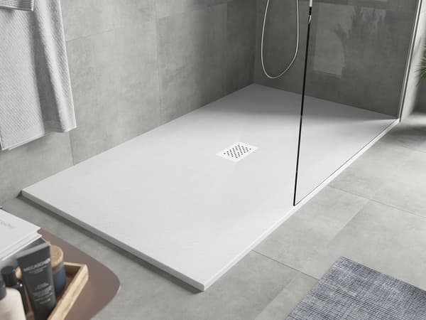 Mexen Hugo rektangulär duschkar SMC 150 x 100 cm, vit, vit täckpanel - 42101015-W