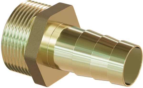 Mexen BRASS messing slangeforbindelse 1 GZ x 19 mm - W97421-1019