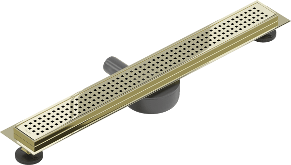 Mexen Flat 360° M08 vridbart linjeavlopp 50 cm, guld - 1525050-40