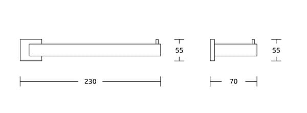 Mexen Vox pyyhekoukku, kromi - 707032-00